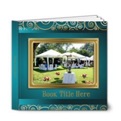 Festive Elegant Deluxe  6x6 Picture Book (20 Pages) - 6x6 Deluxe Photo Book (20 pages)