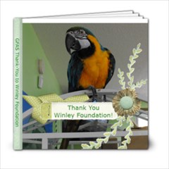 GFAS Thank-You to Winley - 6x6 Photo Book (20 pages)