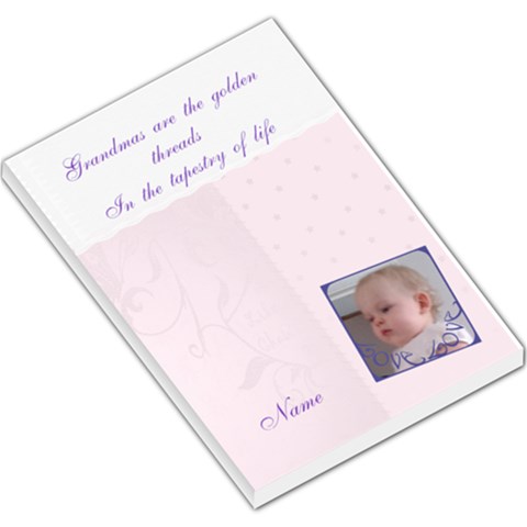 Grandmas Are The Golden Threads Memo Pad By Claire Mcallen