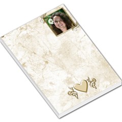 Gold and Marble Large memo - Large Memo Pads