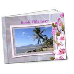 Floral 7x5  Deluxe Picture Book - 7x5 Deluxe Photo Book (20 pages)