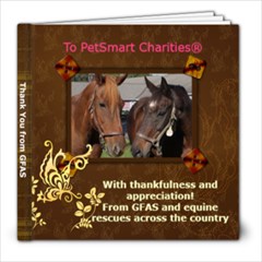 Thank You to PetSmart Charities - 8x8 Photo Book (30 pages)