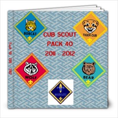 scout book 2011-2012 - 8x8 Photo Book (20 pages)