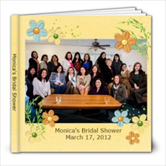 Monica s Bridal Shower - 8x8 Photo Book (20 pages)