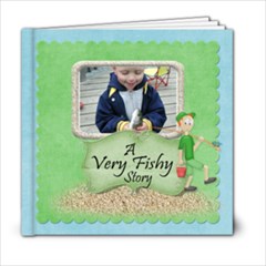 Gone Fishing 6x6 photobook - 6x6 Photo Book (20 pages)