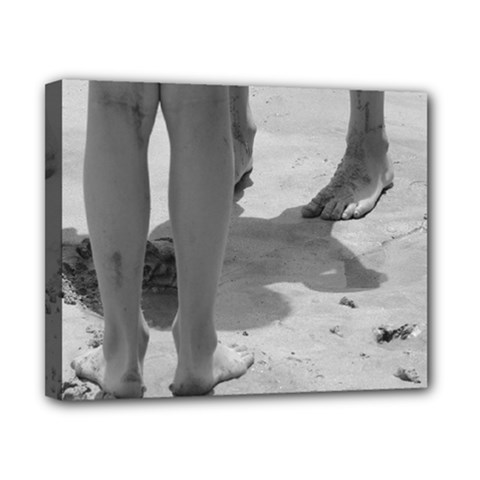 sandy legs bw - Canvas 10  x 8  (Stretched)