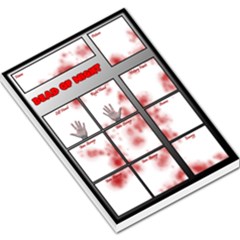 Dead of Night Characters - Large Memo Pads
