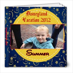 1st trip to Disneyland - 8x8 Photo Book (20 pages)