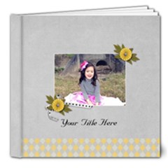 8x8 (DELUXE) - Happiness is YOU- multi frames - ANY THEME - 8x8 Deluxe Photo Book (20 pages)