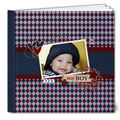 8x8 (DELUXE) : My Boy - Any Theme - 8x8 Deluxe Photo Book (20 pages)