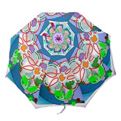  flower1 - Folding Umbrella