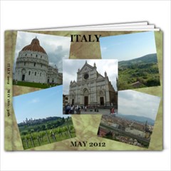 ITALY 2012 - 11 x 8.5 Photo Book(20 pages)