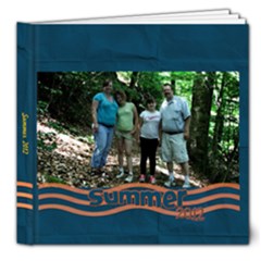 Blue and Orange Summer 2 july 21 - 8x8 Deluxe Photo Book (20 pages)