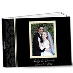 Crystal & Andy s Album - 9x7 Deluxe Photo Book (20 pages)