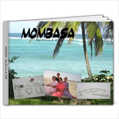 Mombasa - 11 x 8.5 Photo Book(20 pages)