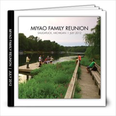 Miyao Family Reunion - 8x8 Photo Book (20 pages)