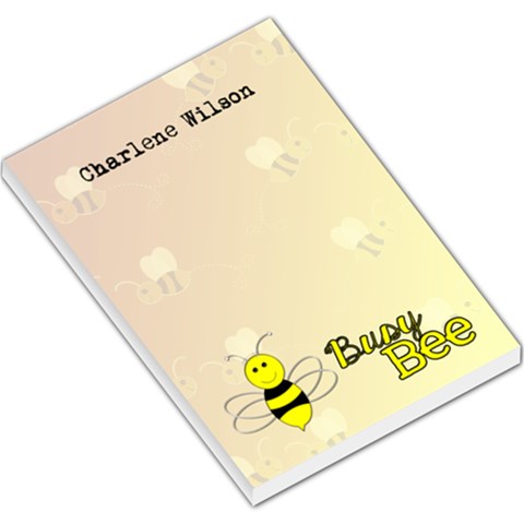 Busy Bee Notepad By Patricia W