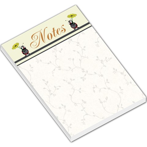 Ladybug Memo Pad Large By Kim Blair