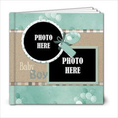 Watch Me Grow Boy-6x6 Book - 6x6 Photo Book (20 pages)