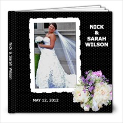 Sarah wedding - 8x8 Photo Book (20 pages)