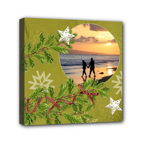 ShabbyChristmas Vol1 - Mini Canvas 6x6(stretched)  - Mini Canvas 6  x 6  (Stretched)