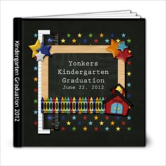 Kindergarten Graduation - 6x6 Photo Book (20 pages)
