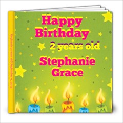 Stephanie 2 years old - 8x8 Photo Book (20 pages)