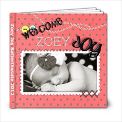 Zoey Newborn - 6x6 Photo Book (20 pages)