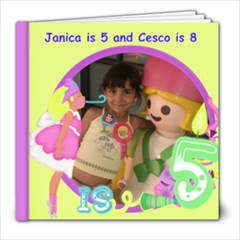 JANICA IS 5 CESCO IS 8 - 8x8 Photo Book (20 pages)