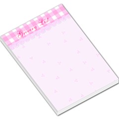 Grocery List Note Pad - Large Memo Pads