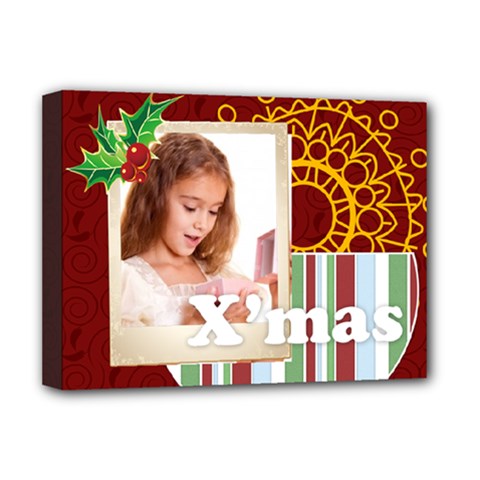 xmas - Deluxe Canvas 16  x 12  (Stretched) 