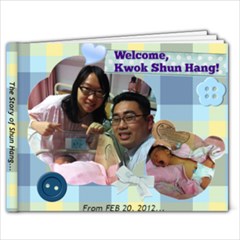 Shun Hang (0-6M) - 7x5 Photo Book (20 pages)