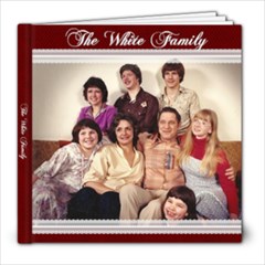 white family 2012 - 8x8 Photo Book (20 pages)