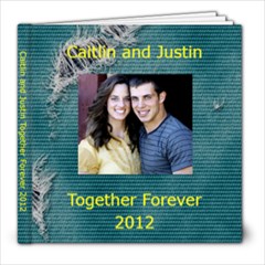 Caitlin Wedding Guest Book - 8x8 Photo Book (20 pages)