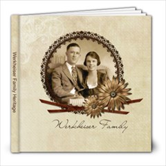 8x8 Album for Ann and Dick - 8x8 Photo Book (20 pages)
