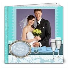 Wedding Blue Book - 8x8 Photo Book (20 pages)