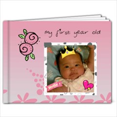 1 year old Ching Ching - 7x5 Photo Book (20 pages)
