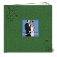 Green Book For wedding - 8x8 Photo Book (20 pages)