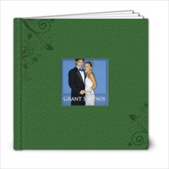 Green Book For wedding - 6x6 Photo Book (20 pages)