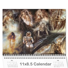 clr - Wall Calendar 11  x 8.5  (12-Months)