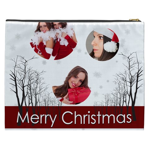 Merry Christmas, Happy New Year, Xmas By Angena Jolin Back