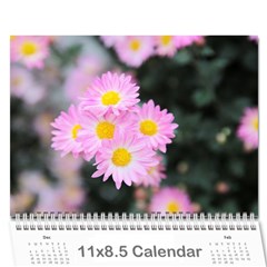 Chrysanthemum - Wall Calendar 11  x 8.5  (12-Months)