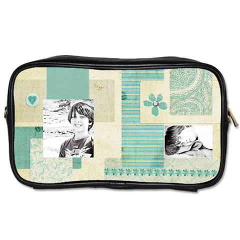 Toiletries Bag (two Sides) By Deca Front