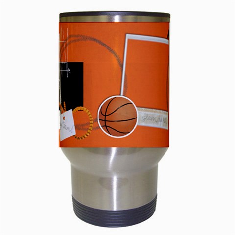 Basketball Travel Mug By Mikki Center