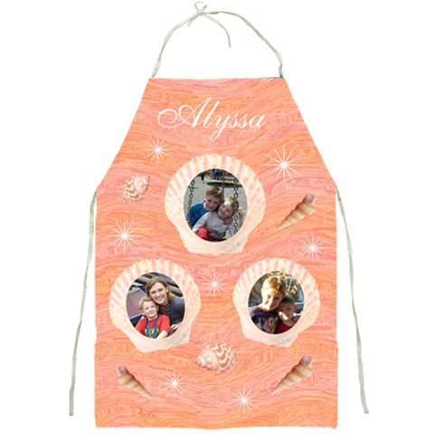 Stars And Shells Apron By Lmw Front
