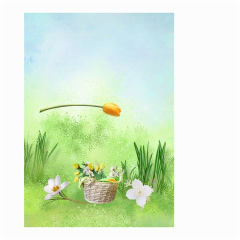Spring Garden Flag (l) By Elena Petrova Back