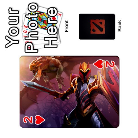 Dota Cards By Tom Front - Heart2
