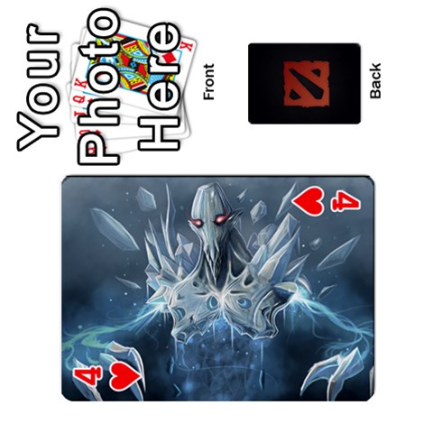 Dota Cards By Tom Front - Heart4
