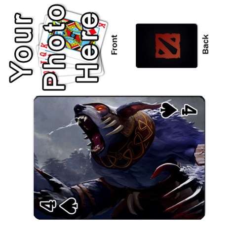 Dota Cards By Tom Front - Spade4