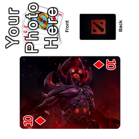 Dota Cards By Tom Front - Diamond10